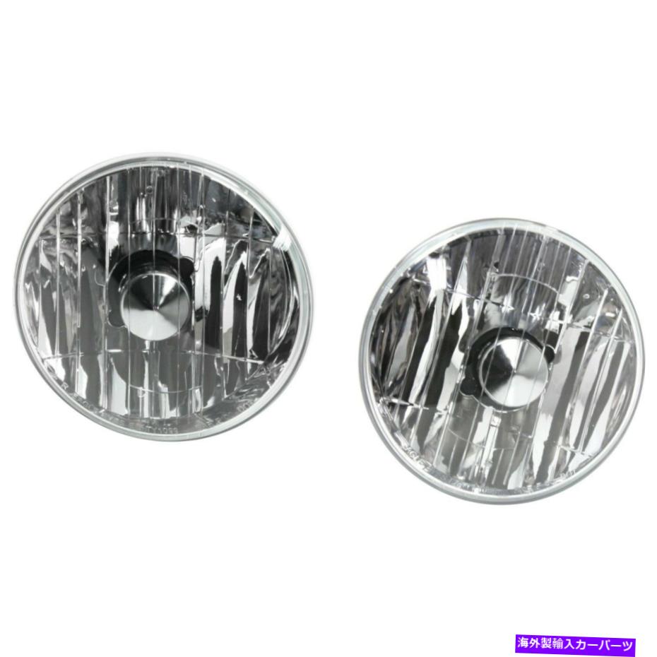 フォグライト 2001-03トヨタハイランダーLH＆RH CAPAの2つのクリアレンズフォグライトのセット Set of 2 Clear Lens Fog Light For 2001-03 Toyota Highlander LH & RH CAPA【並行輸入品】