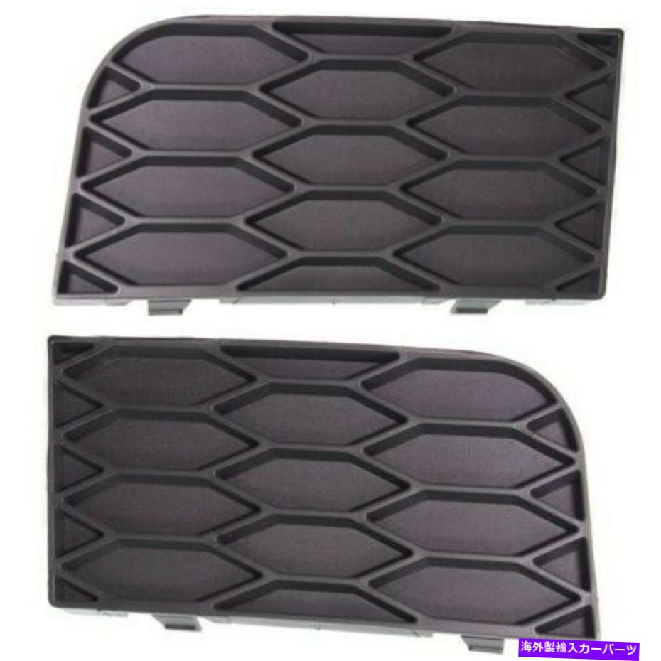 フォグライト 2つのフォグライトの新しいセットカバードライバーと乗客側lh rh fordマスタングペア New Set of 2 Fog Light Covers Driver & Passenger Side LH RH Ford Mustang Pair【並行輸入品】