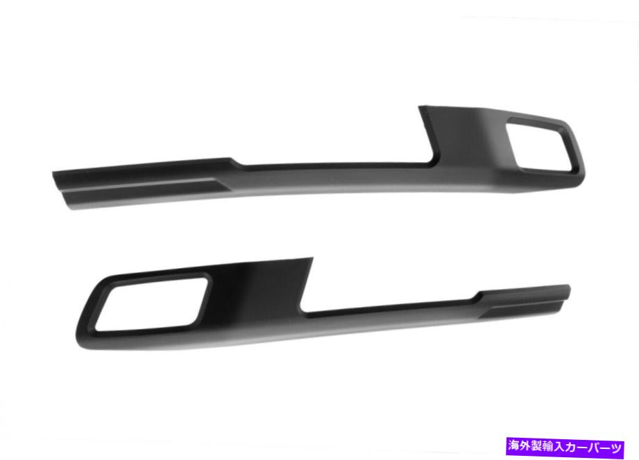フォグライト 2018-2021mustang gt ecoboost scottドレイクターンシグナルフォグライトカバートリムlh rh 2018-2021 Mustang GT Ecoboost Scott Drake Turn Signal Fog Light Cover Trim LH RH【並行輸入品】