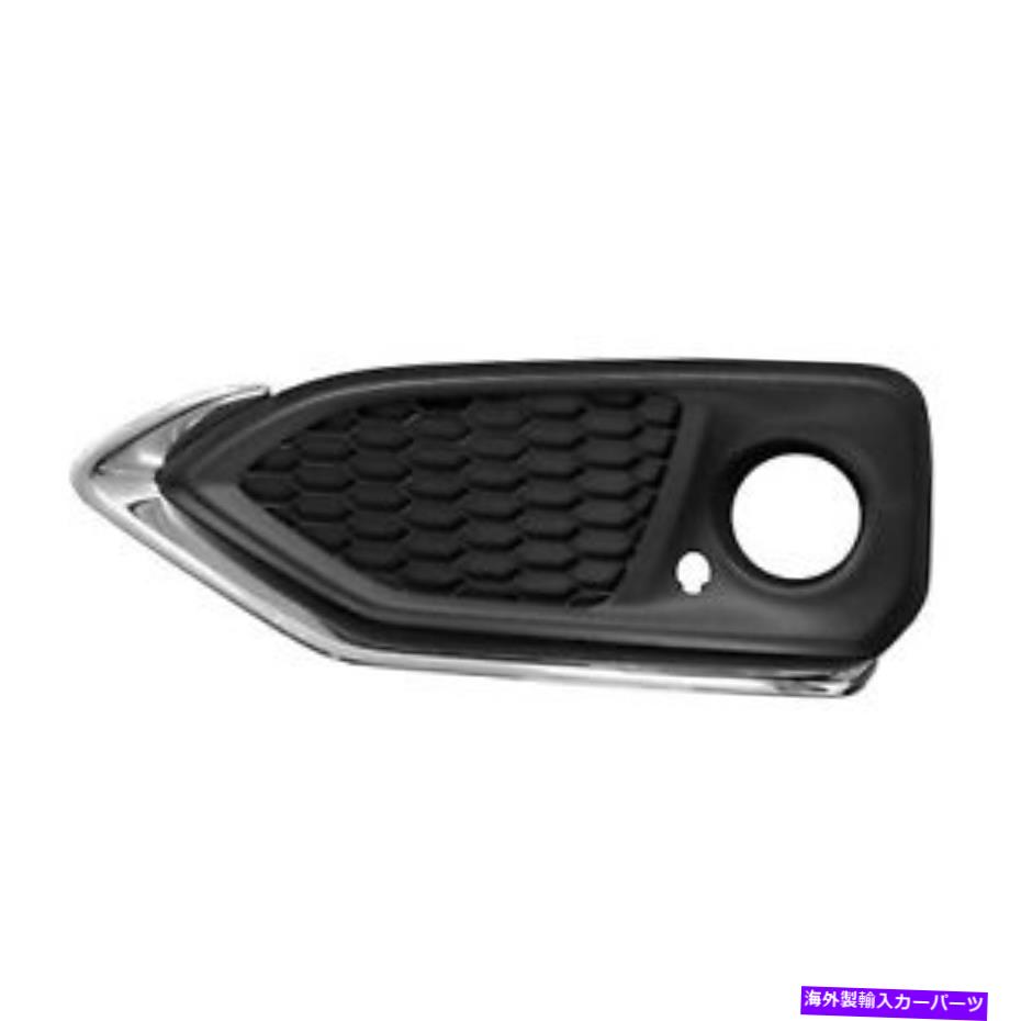 フォグライト AC1038113フロントドライバーサイドフォグライトベゼルフィット2016-2018 ACURA RDX AC1038113 Front Driver Side Fog Light Bezel Fits 2016-2018 Acura RDX【並行輸入品】