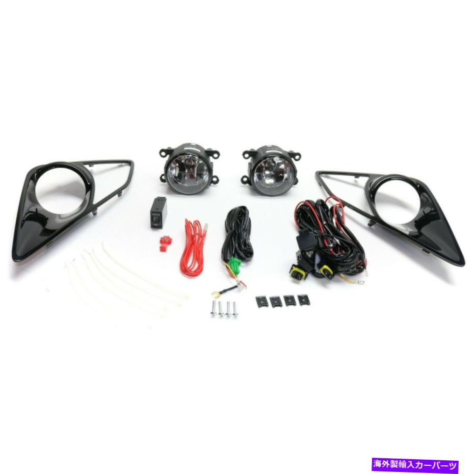 フォグライト 2013-2016 SCION FR-Sセット2フロントLHとRHクリアレンズのフォグライト Fog Light For 2013-2016 Scion FR-S Set of 2 Front LH and RH Clear Lens【並行輸入品】