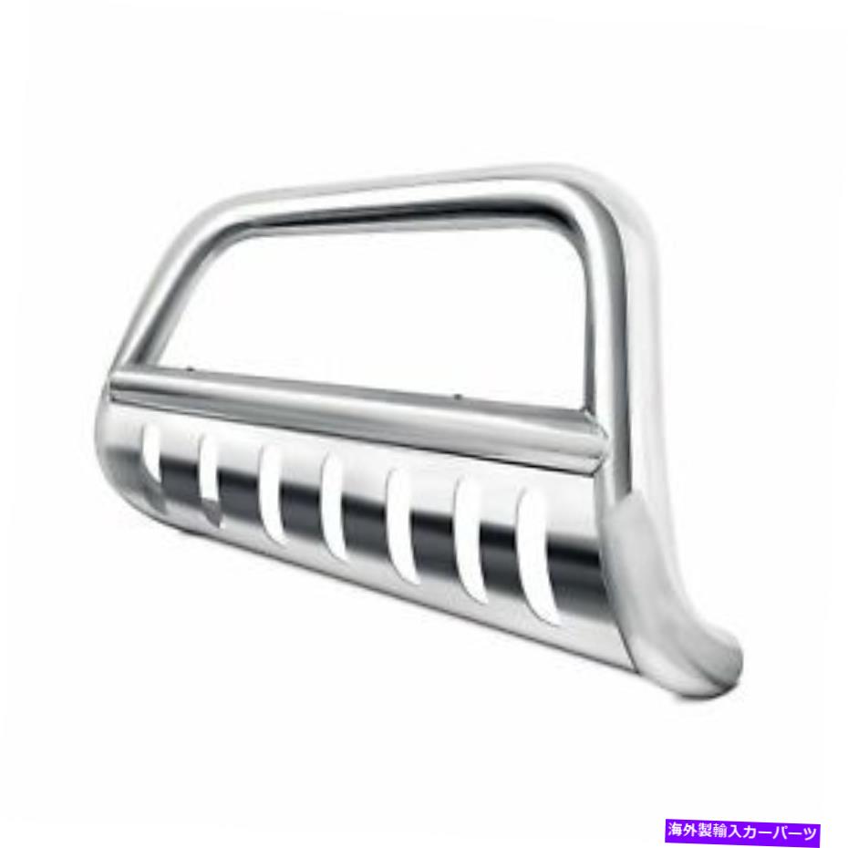 Bull Bar トヨタタコマ05-14磨かれたブルバーwブラシ付きスキッドプレート For Toyota Tacoma 05-14 Polished Bull Bar w Brushed Skid Plate【並行輸入品】｜Us Custom Parts Shop USDM