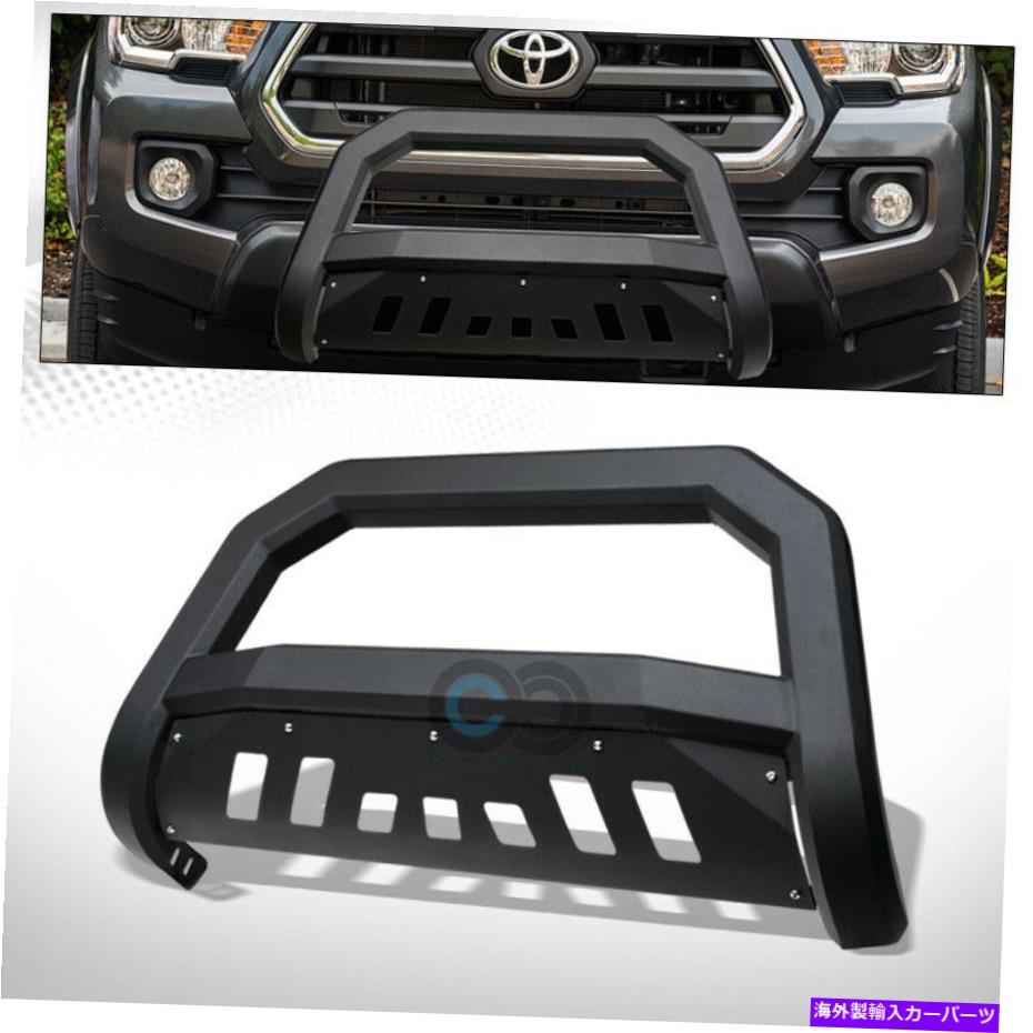 Bull Bar 16-22トヨタタコママットブラックAVTボールドブルバーブラシバンパーグリルグラド Fits 16-22 Toyota Tacoma Matte Black AVT Bold Bull Bar Brush Bumper Grille Gurad【並行輸入品】|Us Custom Parts Shop USDM