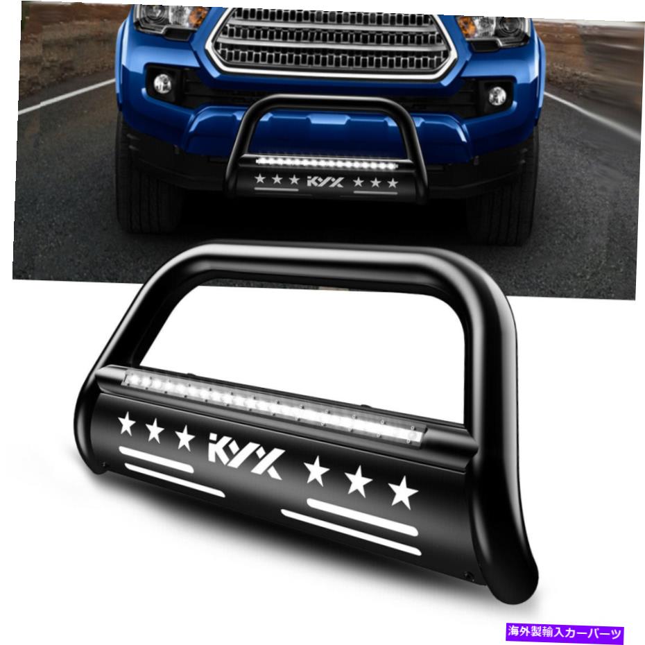 Bull Bar 2016-2021トヨタタコマ、ピックアップトラック3 "ブルバーブラシプッシュグリルガード For 2016-2021 Toyota Tacoma，Pickup Truck 3" Bull Bar Brush Push Grille Guard【並行輸入品】｜Us Custom Parts Shop USDM