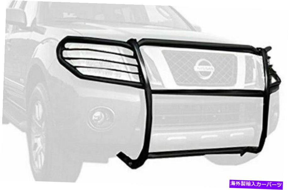Bull Bar ATUフィット05-07日産パスファインダーブラックグリルブラシバンパーガードブルクラッシュバー ATU fits 05-07 Nissan Pathfinder Black Grille Brush Bumper Guard Bull Crash Bar【並行輸入品】