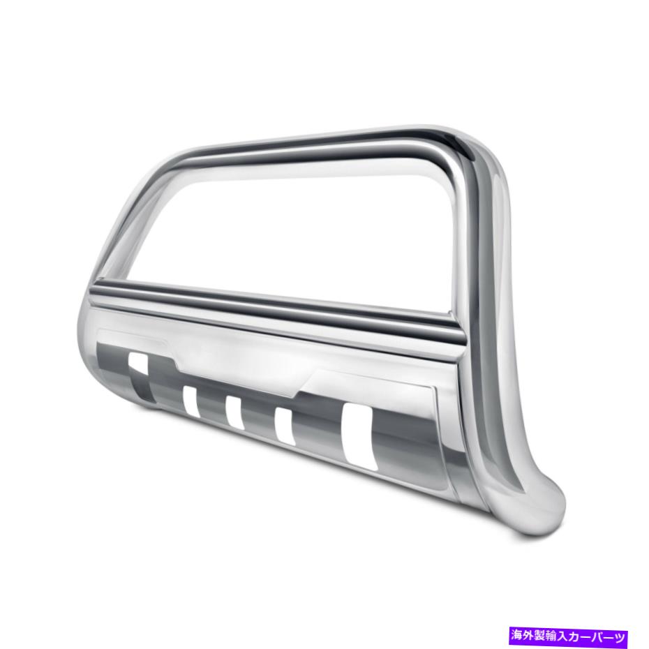 Bull Bar フォードF-150 04-22 3.5 "サバンナ磨き楕円形の雄牛のバーw磨かれたスキッドプレート For Ford F-150 04-22 3.5" Savannah Polished Oval Bull Bar w Polished Skid Plate【並行輸入品】|Us Custom Parts Shop USDM