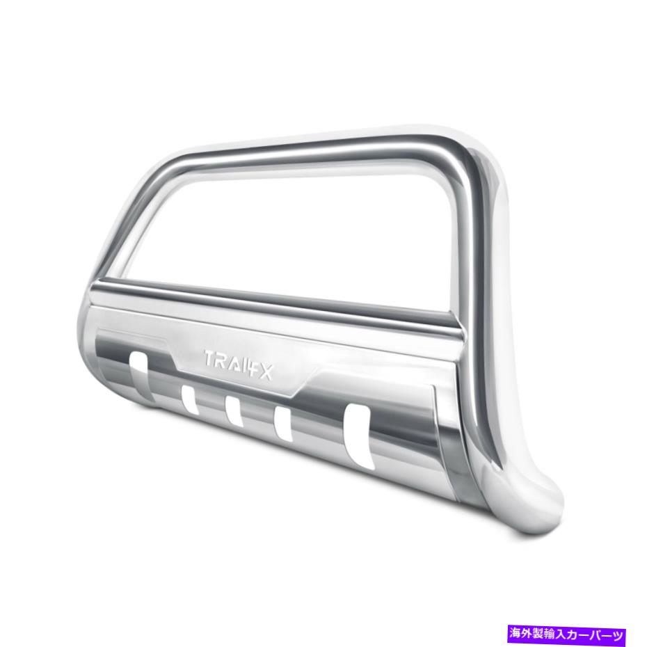 Bull Bar Ford Ranger 19-22 Trailfx 3.5 "楕円形の磨かれたブルバーw磨かれたスキッドプレート For Ford Ranger 19-22 TrailFX 3.5" Oval Polished Bull Bar w Polished Skid Plate【並行輸入品】｜Us Custom Parts Shop USDM