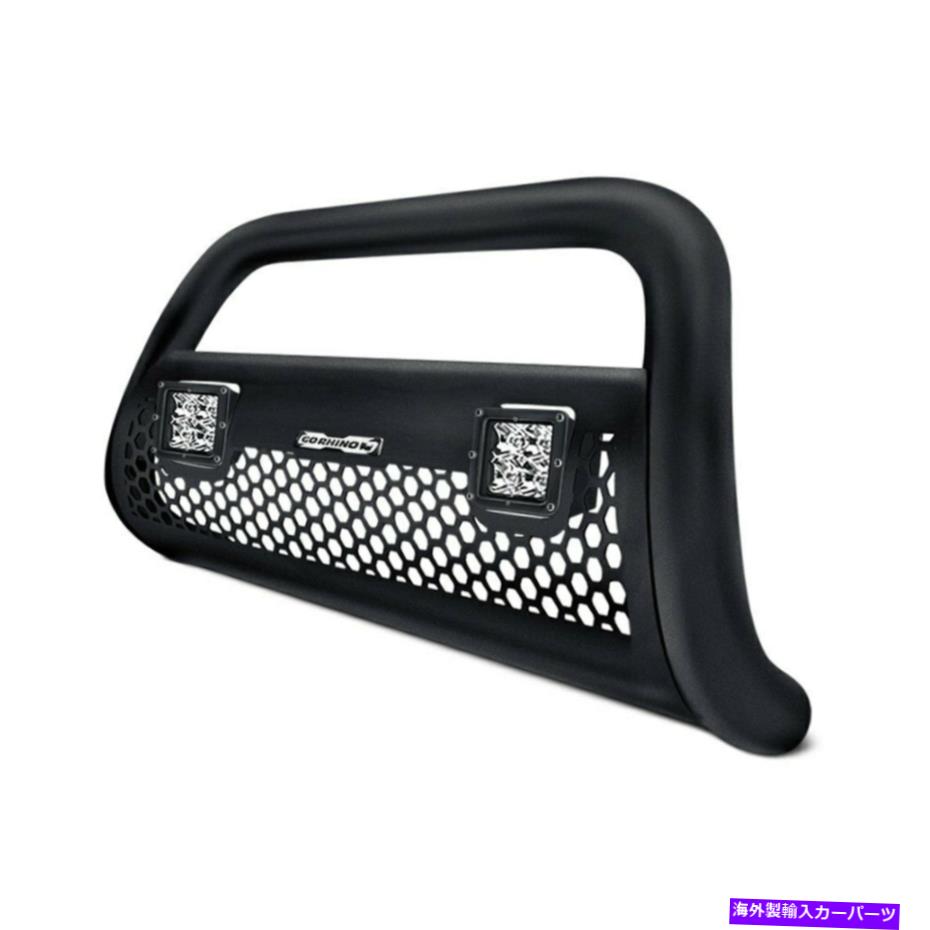 Bull Bar シボレーシルバラード1500 Ltd 22ブルバー3 "Rhino充電器RC2ブラックLEDブルバー For Chevy Silverado 1500 LTD 22 Bull Bar 3" Rhino Charger RC2 Black LED Bull Bar【並行輸入品】|Us Custom Parts Shop USDM