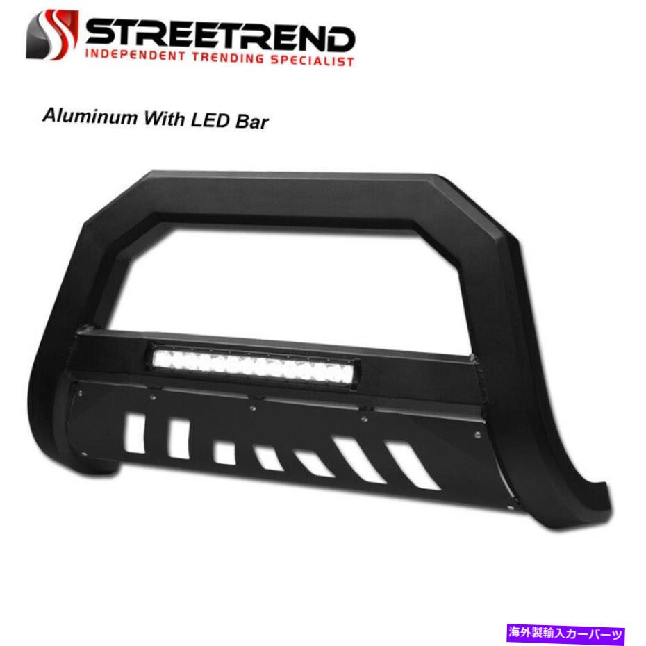 Bull Bar 2007-2010シルバラード/シエラ2500マットブラックAVTアルミニウムLEDブルバーガード For 2007-2010 Silverado/Sierra 2500 Matte Black AVT Aluminum LED Bull Bar Guard【並行輸入品】|Us Custom Parts Shop USDM