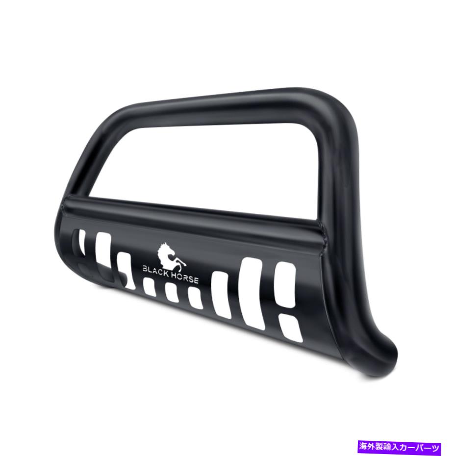 Bull Bar トヨタシエナ05-10ブラックホース3 "ブラックブルバーWブラックスキッドプレート For Toyota Sienna 05-10 Black Horse 3" Black Bull Bar w Black Skid Plate【並行輸入品】｜Us Custom Parts Shop USDM