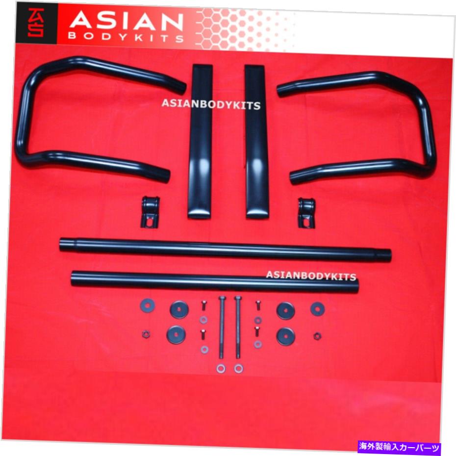 Bull Bar メルセデスベンツW463 GクラスG63グリルガードブラックブルバーブラシガード for Mercedes Benz W463 G class G63 Grille Guard BLACK BULL BAR Brush Guard【並行輸入品】