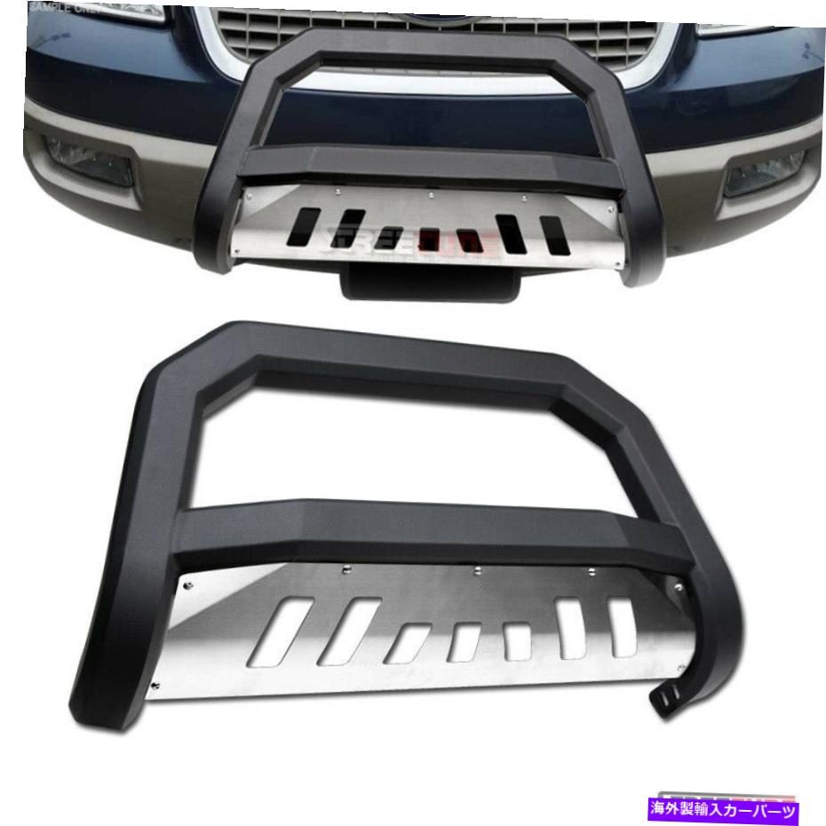 Bull Bar 04-20フォードF150マットブラックAVTブルバープッシュバンパーグリルグリルガード+スキッド For 04-20 Ford F150 Matte Black AVT Bull Bar Push Bumper Grill Grille Guard+Skid【並行輸入品】｜Us Custom Parts Shop USDM
