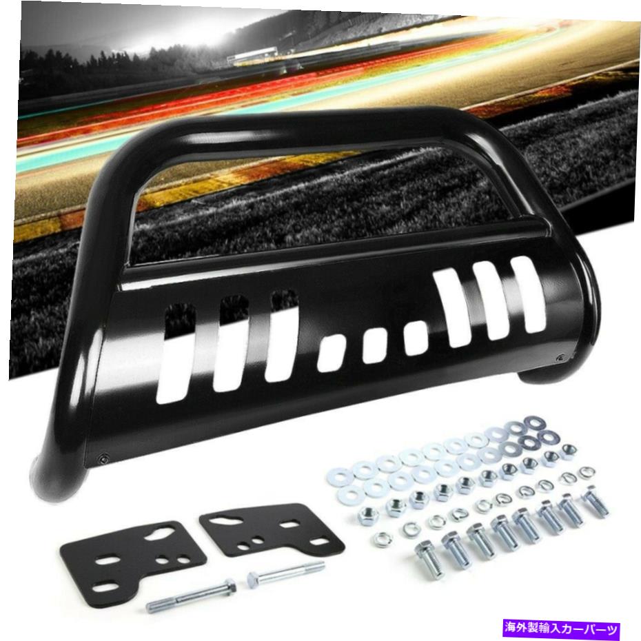 Bull Bar 94-02ダッジRAM 1500/2500/3500のブラックブルバーグリルガードスキッドプレート Black Bull Bar Bumper Grille Guard Skid Plate For 94-02 Dodge Ram 1500/2500/3500【並行輸入品】