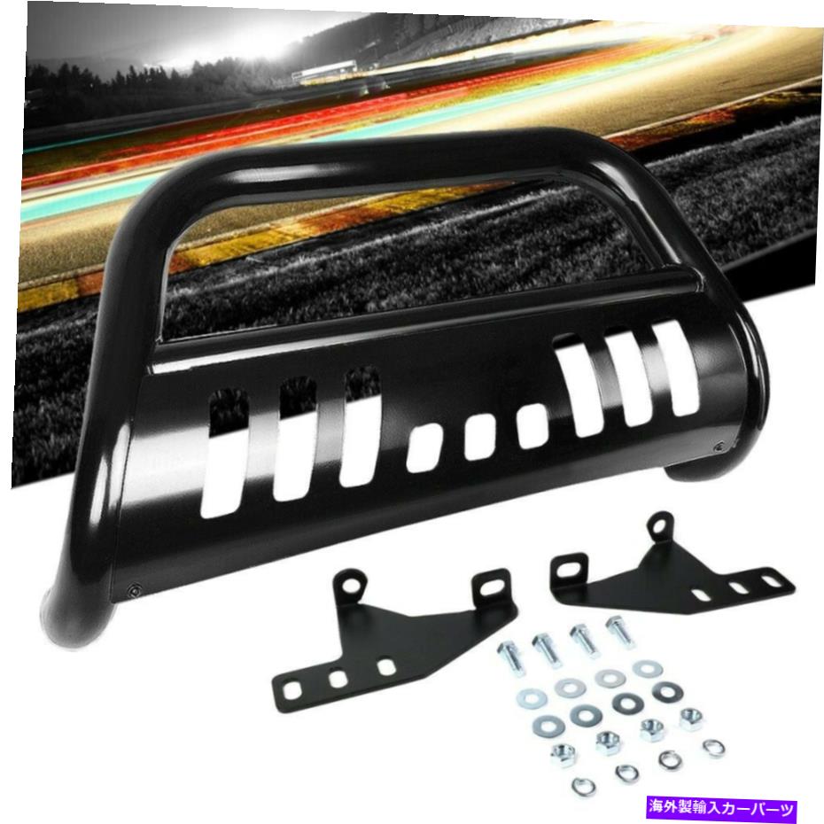 Bull Bar 16-17パイロット/2017リッジラインのためのブラックブルバーバンパーグリルガードスキッドプレート Black Bull Bar Bumper Grille Guard Skid Plate For 16-17 Pilot/2017 Ridgeline【並行輸入品】|Us Custom Parts Shop USDM