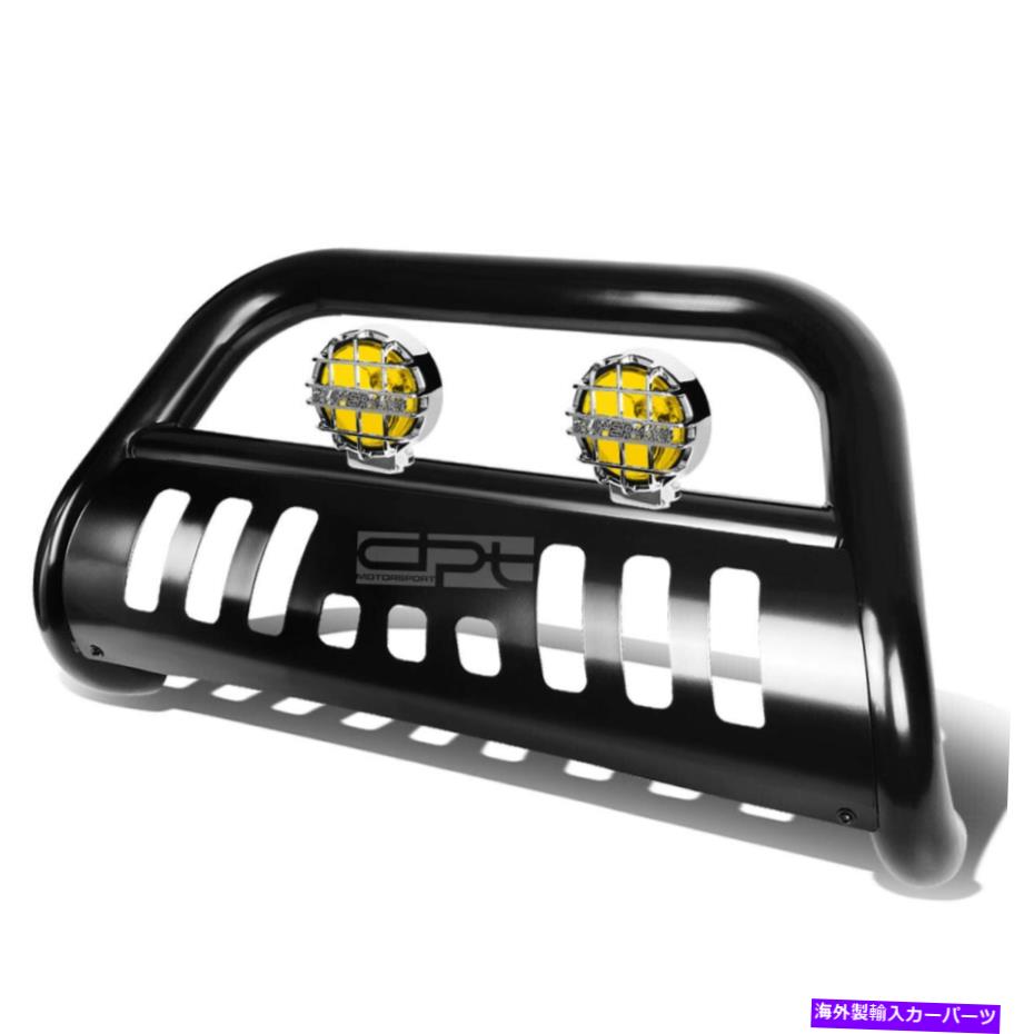 Bull Bar 09-18ダッジラム1500ブラック3 "ブラシブルバーグリルガード+アンバーフォグライト FOR 09-18 DODGE RAM 1500 BLACK 3" BRUSH BULL BAR GRILLE GUARD+AMBER FOG LIGHT【並行輸入品】｜Us Custom Parts Shop USDM