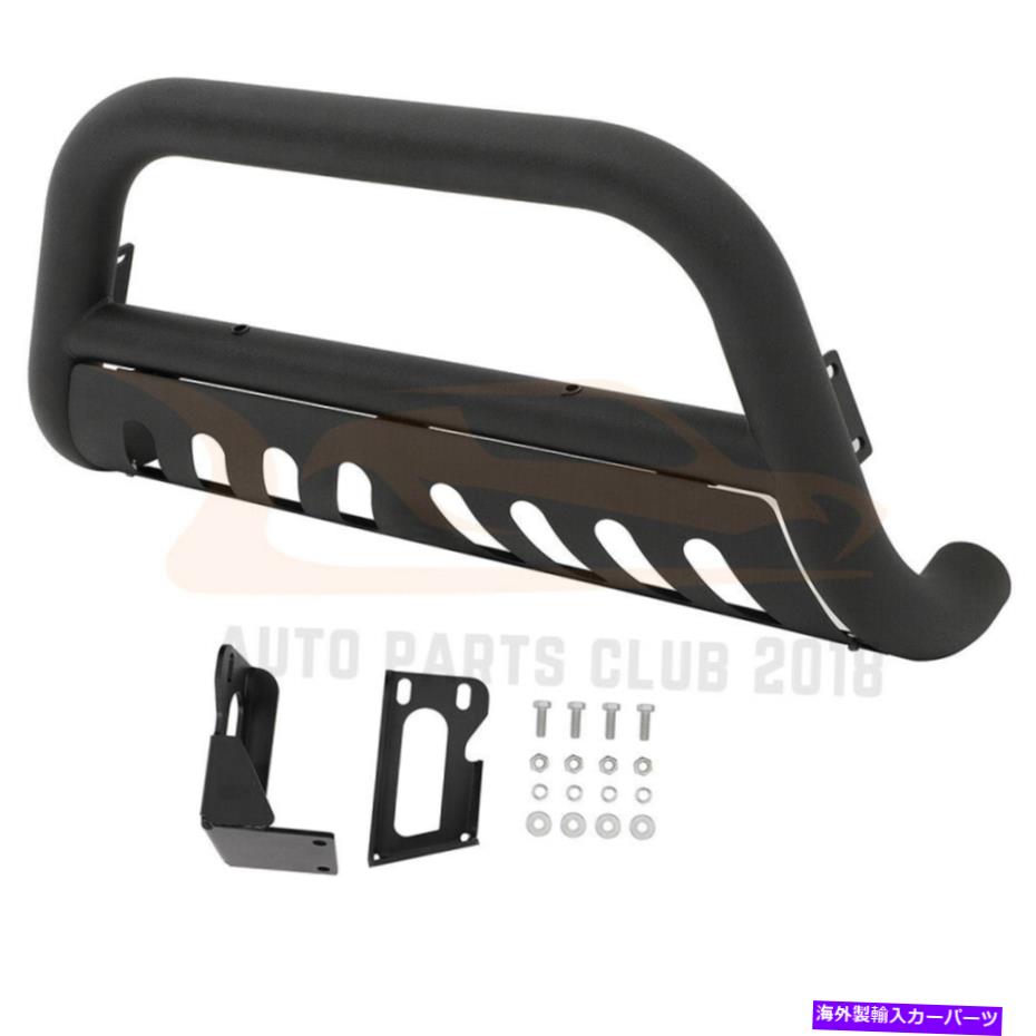 Bull Bar 2004-2018 Ford F150のブラックバンパーブルバープッシュバンパーガード Black Bumper Bull Bar Push Bumper Guard For 2004-2018 FORD F150【並行輸入品】