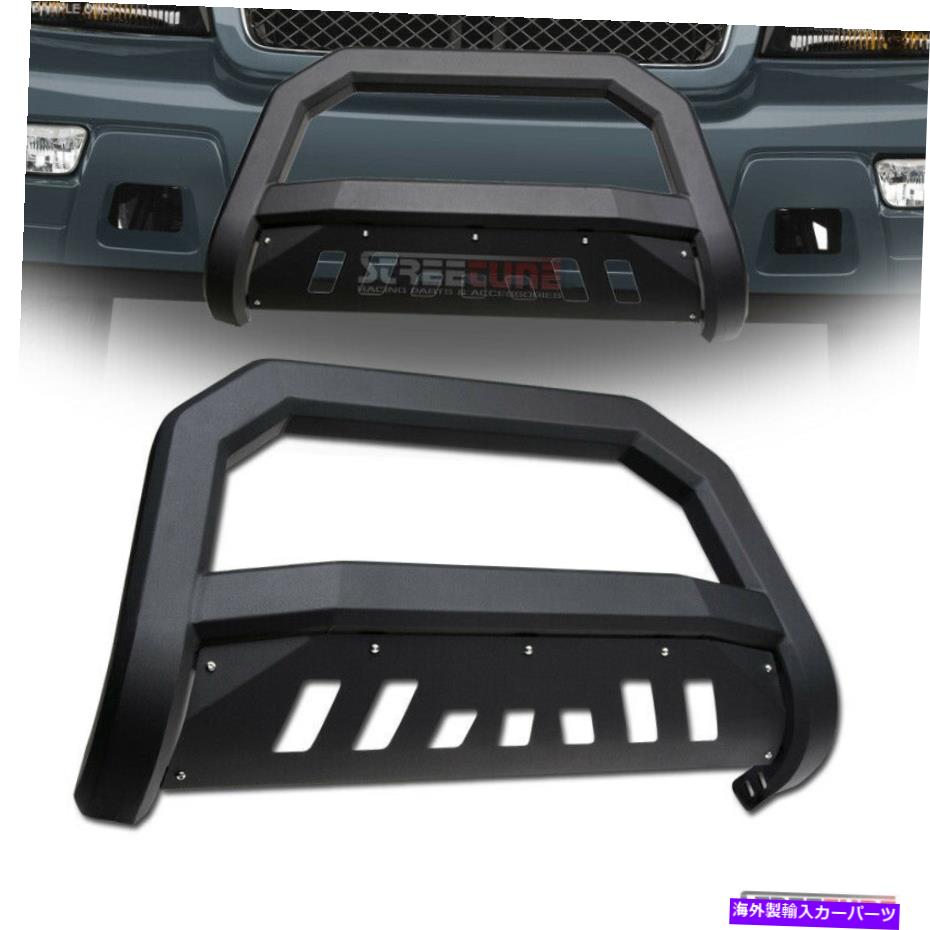 Bull Bar 02-09 GMCエンボイデナリのマットブラックAVTシリーズブルバーグリルガード Matte Black AVT Series Bull Bar Bumper Grille Guard For 02-09 GMC Envoy Denali【並行輸入品】｜Us Custom Parts Shop USDM