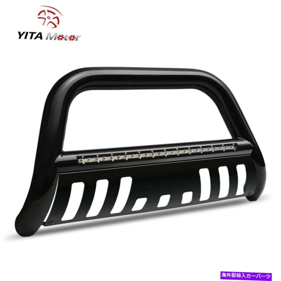 Bull Bar 09-18ダッジラム1500 w/ライトバーのブルバープッシュフロントバンパーグリルガード Bull Bar Push Front Bumper Grille Guard for 09-18 Dodge Ram 1500 w/ Light Bar【並行輸入品】