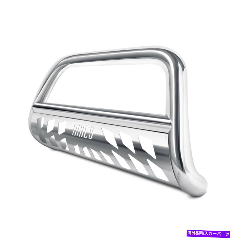 Bull Bar トヨタFJクルーザー07-12牡羊座3 "磨かれたブルバーWブラッシュスキッドプレート For Toyota FJ Cruiser 07-12 Aries 3" Polished Bull Bar w Brushed Skid Plate【並行輸入品】｜Us Custom Parts Shop USDM