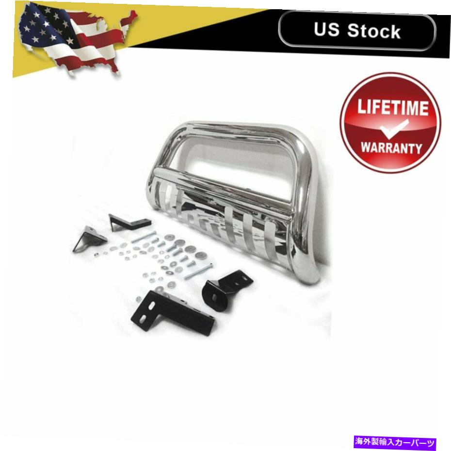 Bull Bar 05-15トヨタタコマブルバープッシュバンパーグリルグリルガードクロムステンレス For 05-15 Toyota Tacoma Bull Bar Push Bumper Grill Grille Guard Chrome stainless【並行輸入品】