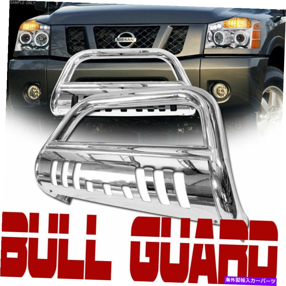 Bull Bar 11-20のトヨタシエナクロムSSブルバーブラシプッシュバンパーグリルグリルガード For 11-20 Toyota Sienna Chrome SS Bull Bar Brush Push Bumper Grill Grille Guard【並行輸入品】