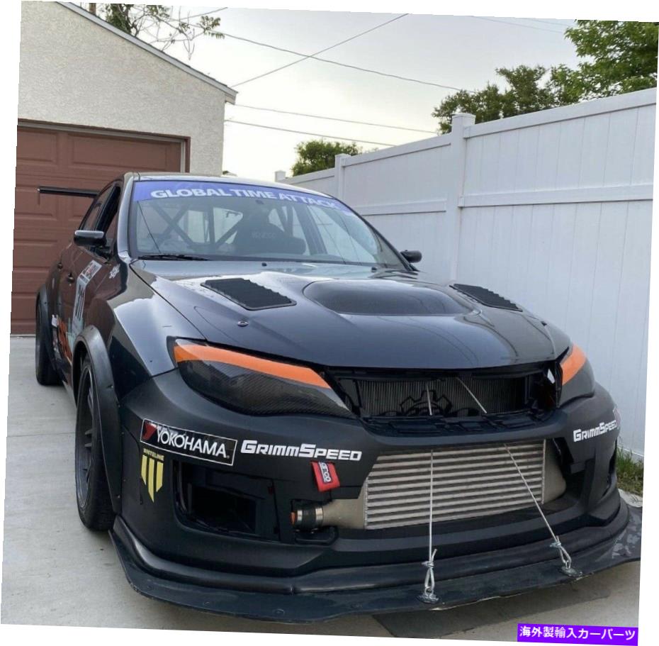 フードベントトリム 08-14 WRX/STIカーボンフードスクープ削除 08-14 wrx/sti Carbon hood scoop delete【並行輸入品】｜Us Custom Parts Shop USDM