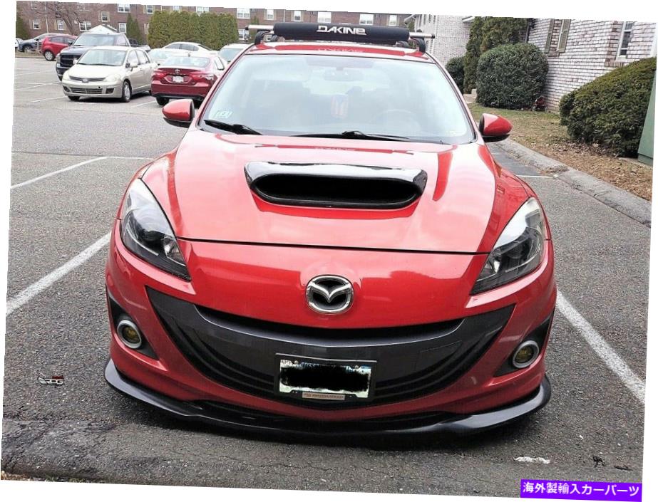 フードベントトリム RPGカーボンファイバーフードスクープ2010-2013 Mazdaspeed 3 Mazda 3 MPS RPG Carbon Fiber Hood Scoop for 2010-2013 Mazdaspeed 3 Mazda 3 MPS【並行輸入品】｜Us Custom Parts Shop USDM