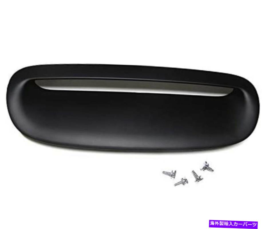 フードベントトリム ミニクーパーのためのフードベントスクープR52 R53 02-06マットブラックペイント Hood Vent Scoop for Mini Cooper S R52 R53 02-06 Matte Black Painted【並行輸入品】