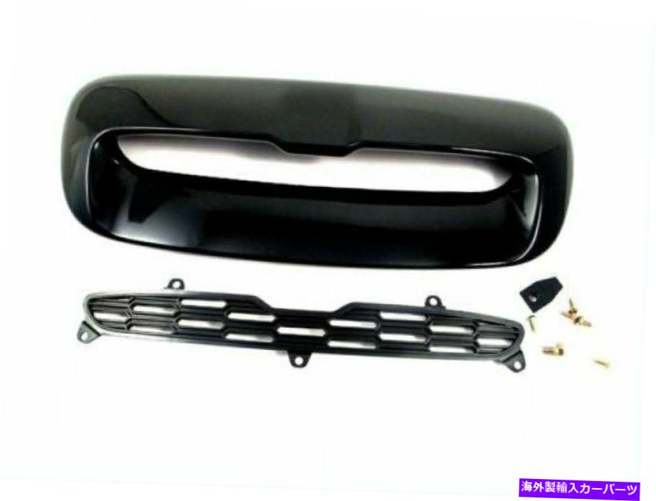 フードベントトリム MINI Cooper S R55 R57 R58 R58 R58用のブラックフードボンネットエアインテークベントスクープ Black Hood Bonnet Air Intake Vent Scoop For Mini Cooper S R55 R56 R57 R58 R59【並行輸入品】