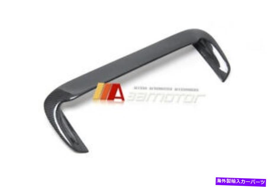 フードベントトリム カーボンファイバーフードエアベントインテークスクープトリムカバーフィット2015-2020スバルWRX STI Carbon Fiber Hood Air Vent Intake Scoop Trim Cover fits 2015-2020 SUBARU WRX STI【並行輸入品】
