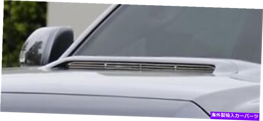 フードベントトリム 2012年トヨタタコマT-REXフードスクープグリルインサートDJTM For 2012 Toyota Tacoma T-Rex Hood Scoop Grille Insert DJTM【並行輸入品】