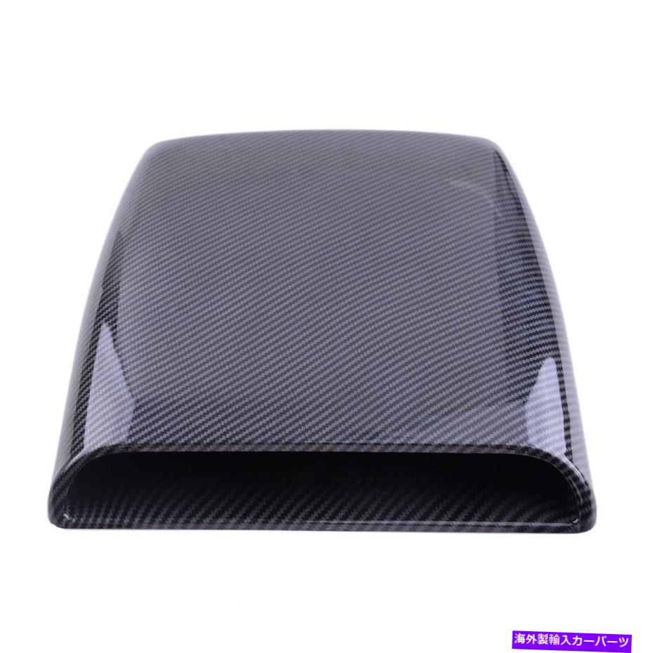 フードベントトリム ユニバーサルABSカーSUVフロントフードスクープボンネットベントカバー Universal ABS Car SUV Front Hood Scoop Bonnet Vent Cover【並行輸入品】
