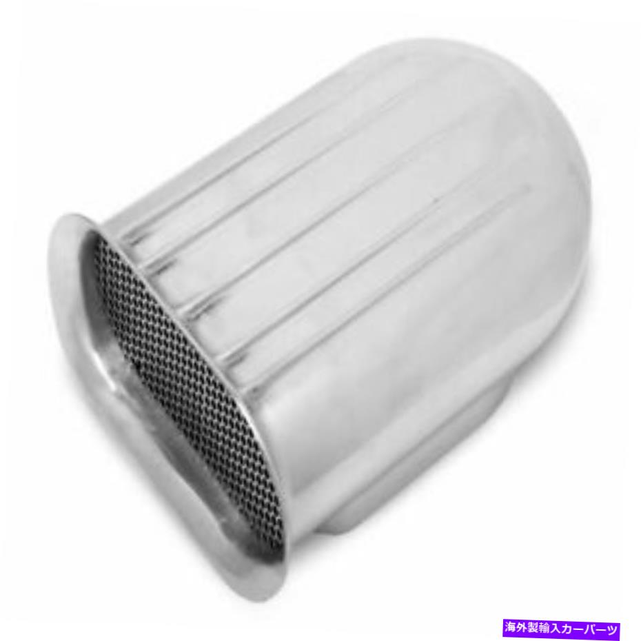 フードベントトリム Weiand 7220Wnd Air Scoop;ヒルボーンスタイル。 1x4; 13 \