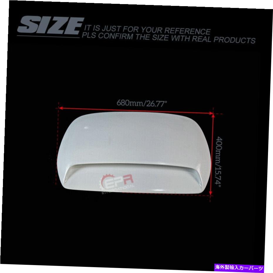 フードベントトリム スバルレガシー03-09 bp bl bh be k2 frp未塗装フードスクープベントエアダクト For Subaru Legacy 03-09 BP BL BH BE K2 FRP Unpainted Hood Scoop Vents Air Ducts【並行輸入品】