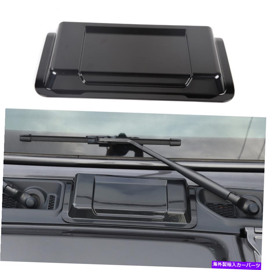 フードベントトリム ジープラングラーJL JLU JT 2018-2020のブラックエアベントフードベントスクープカバーA Black Air Vent Hood Vent Scoop Cover for Jeep Wrangler JL JLU JT 2018-2020 a【並行輸入品】