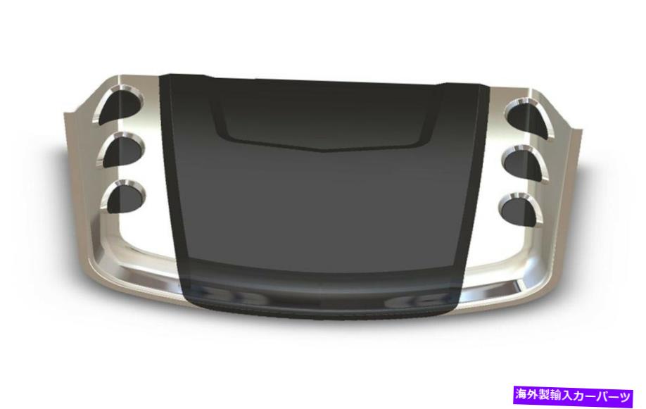 フードベントトリム Auto Ventshade 80012 Truck Cowl Scoop Auto Ventshade 80012 Truck Cowl Scoop【並行輸入品】