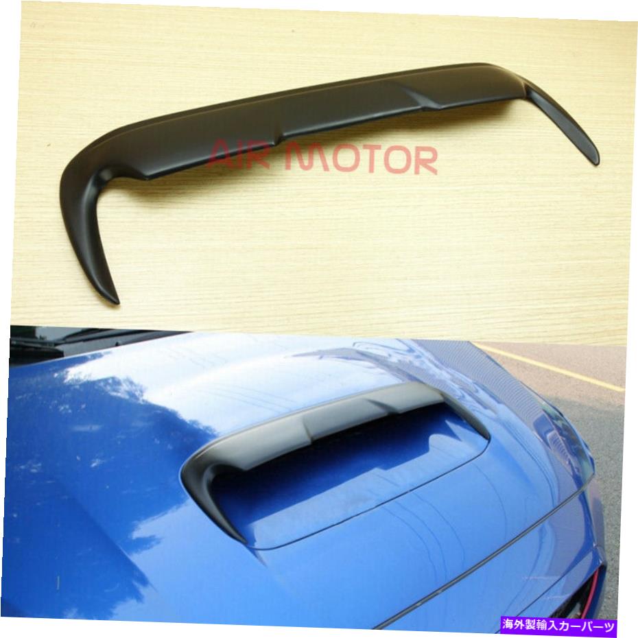 フードベントトリム 塗装済みフロントフードスクープベントネタバレカバースバルWRX STI 4th?? ASB levorgのカバー Painted Front Hood Scoop Vent Spoiler Cover FOR SUBARU WRX STI 4th ASB Levorg【並行輸入品】