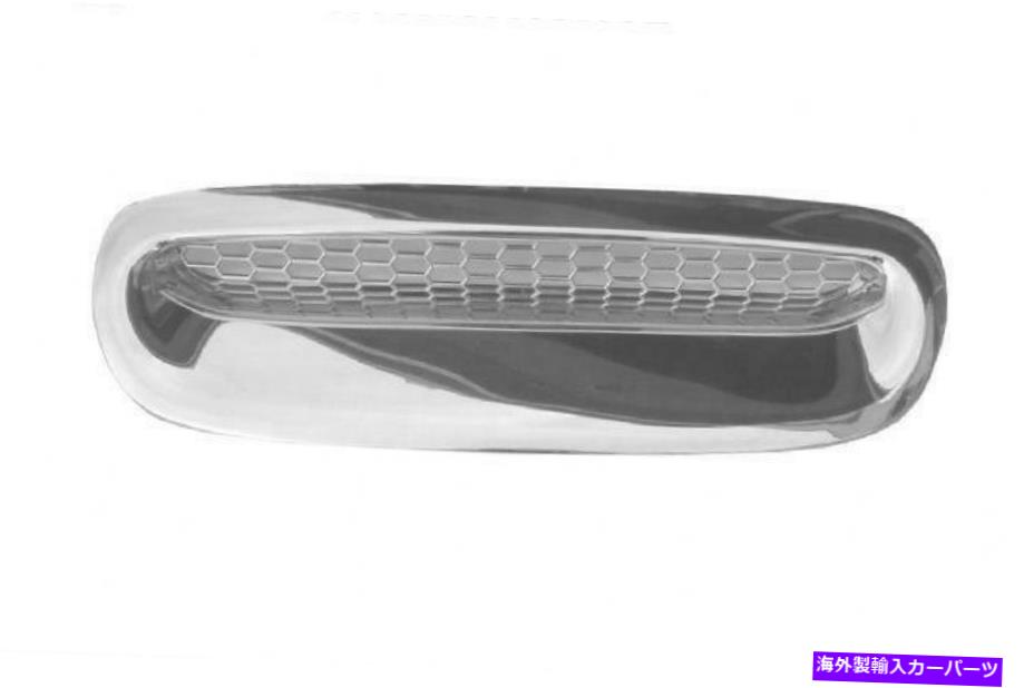 フードベントトリム Uro Parts 971075 02-08ミニクーパーのフードスクープオーバーレイ URO Parts 971075 Hood Scoop Overlay For 02-08 Mini Cooper【並行輸入品】