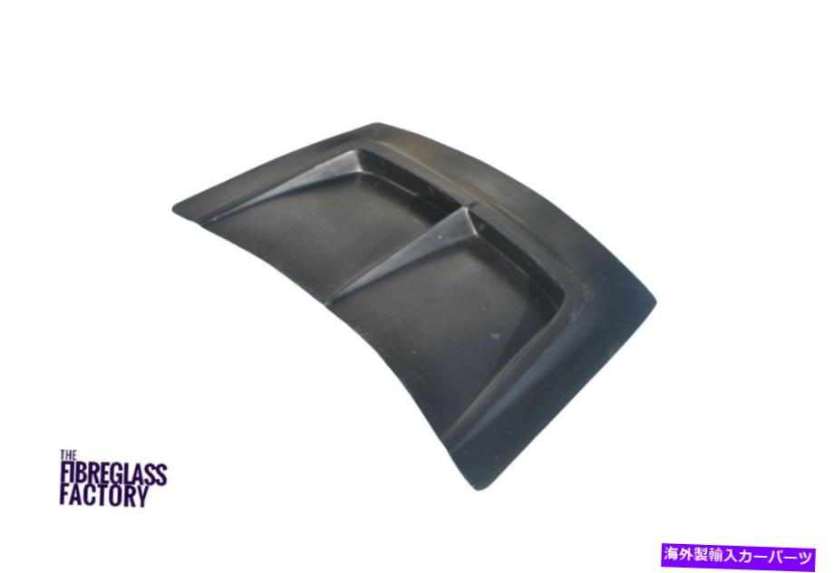 フードベントトリム オールドスクールドリフトボンネットスクープ2ファイバーグラス Old School Drift Bonnet Scoop 2 Fibreglass【並行輸入品】