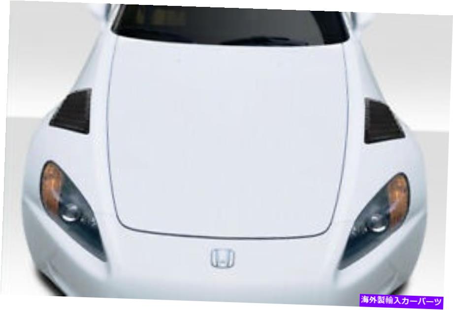フードベントトリム durafex GT1フェンダーベントボディキット00-09ホンダS2000を追加 Durafex GT1 Fender Vents Body Kit Add On for 00-09 Honda S2000【並行輸入品】