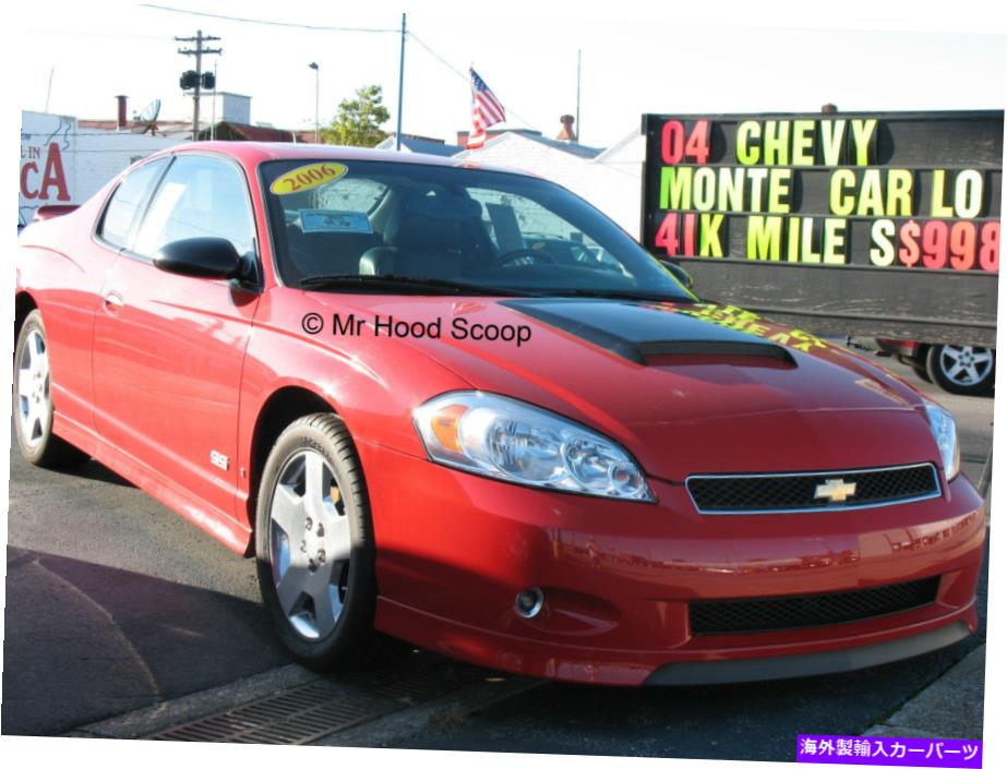 フードベントトリム 1995-2007 Mrhoodscoop塗装hs009によるChevy Monte Carloのフードスクープ 1995-2007 Hood Scoop for Chevy Monte Carlo By MrHoodScoop PAINTED HS009【並行輸入品】|Us Custom Parts Shop USDM