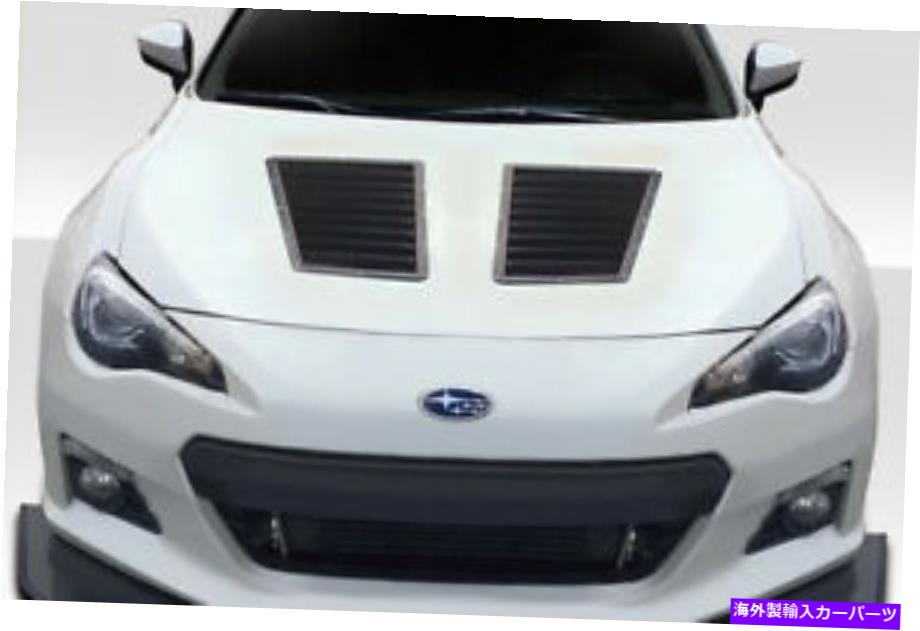フードベントトリム Duraflex GT1 Hood Vents 13-20 SCION FR-S TOYOTA 86 SUBARU BRZ Duraflex GT1 Hood Vents for 13-20 Scion FR-S Toyota 86 Subaru BRZ【並行輸入品】