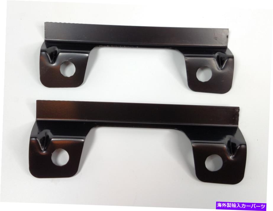 フードベントトリム ペアフードスクープルーバーブラケット1968-72 Nova SS Pair Hood Scoop Louver Brackets for 1968-72 Nova SS【並行輸入品】