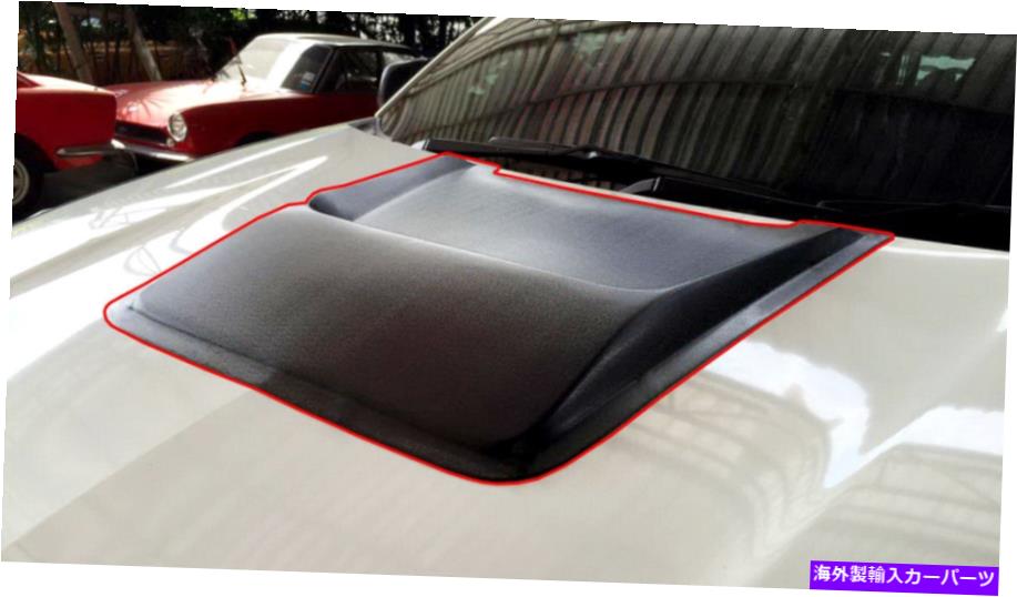 フードベントトリム MitsubishiのBonnet Scoop v.2すべての新しいTriton 2015-2017 BONNET SCOOP V.2 FOR MITSUBISHI ALL NEW TRITON 2015 - 2017【並行輸入品】