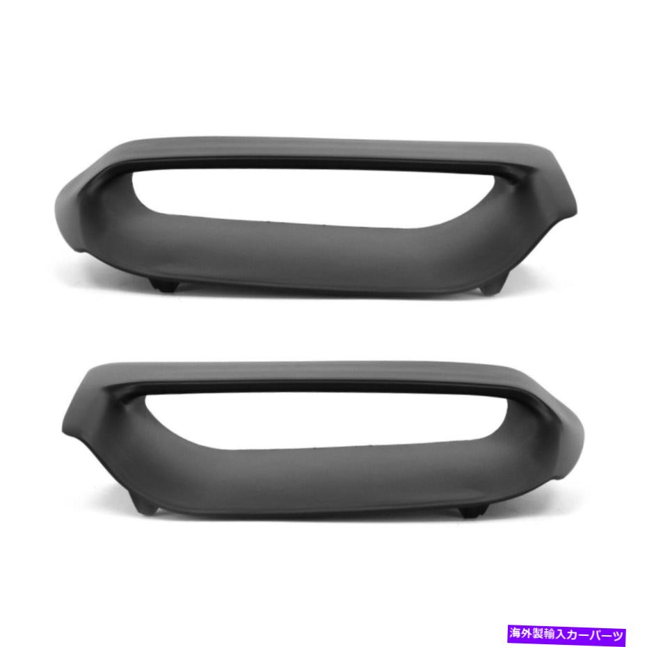 フードベントトリム マスタングフードスクープルーバーメタルペア1971 1972 1973 -ACP Mustang Hood Scoop Louvers Metal Pair 1971 1972 1973 - ACP【並行輸入品】