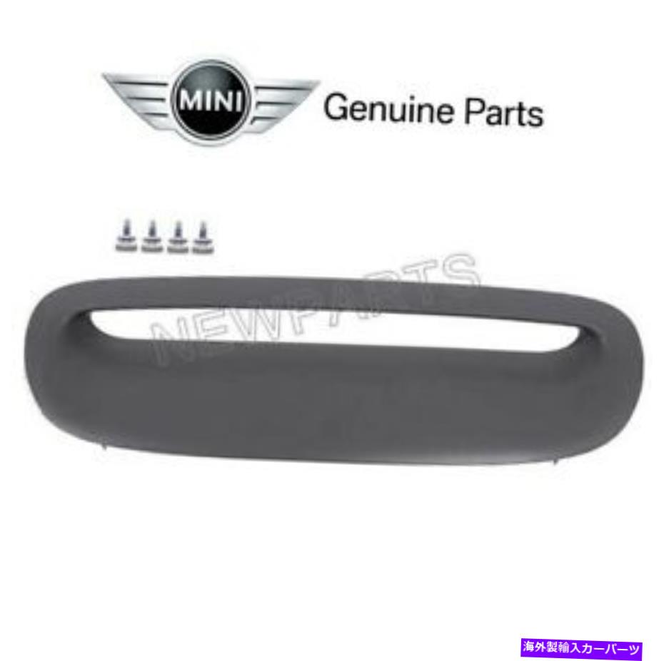フードベントトリム ミニクーパーS R52 R53 2002-2008フロントプライマーフードスクープ本物 For Mini Cooper S R52 R53 2002-2008 Front Primered Hood Scoop Genuine【並行輸入品】