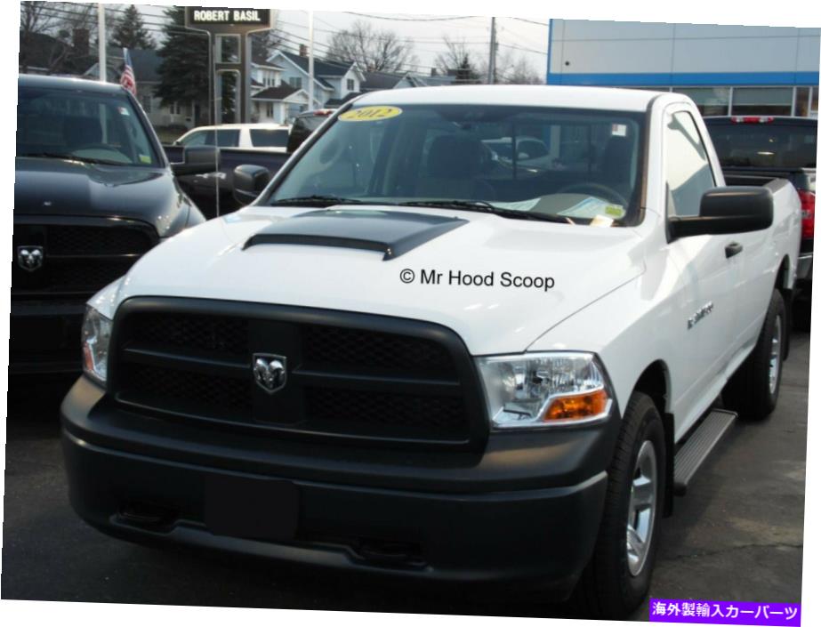 フードベントトリム Dodge Ramのフードスクープ2009-2018 1500 Hood Scoop for Dodge Ram 2009-2018 1500 By MrHoodScoop PAINTED MATTE BLACK HS009【並行輸入品】｜Us Custom Parts Shop USDM 94,622円