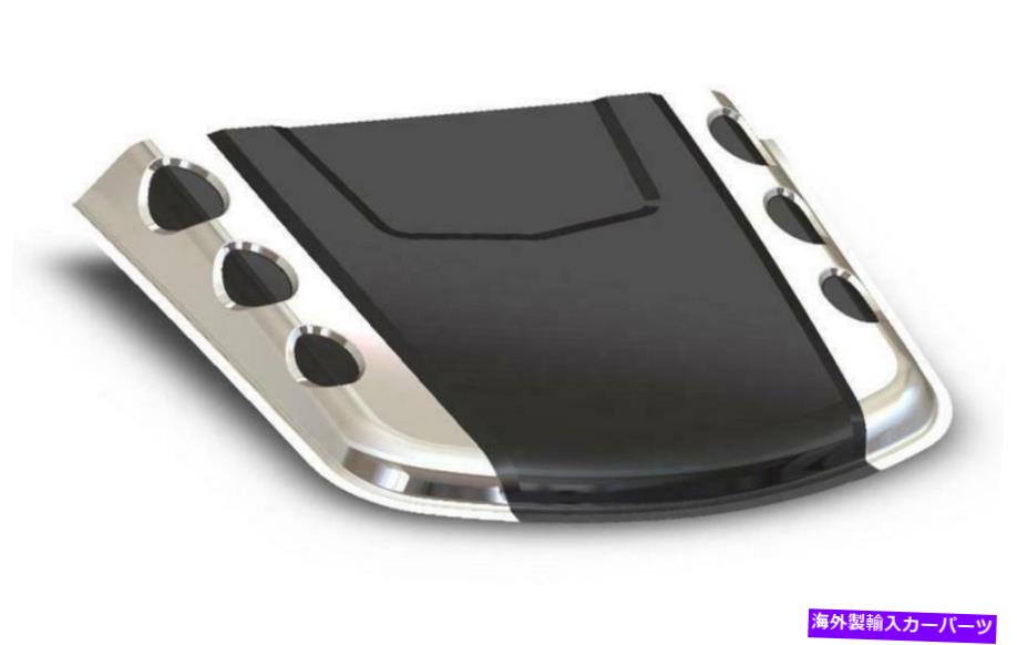 フードベントトリム Auto Ventshade（AVS）80012弾丸1ピースフードスクープ Auto Ventshade (AVS) 80012 Bullet 1-Piece Hood Scoop【並行輸入品】