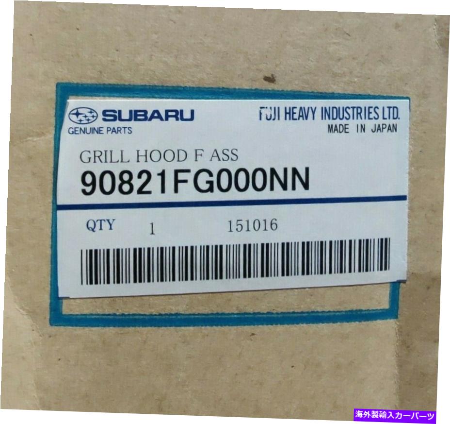 フードベントトリム 本物のoem subaru 90821fg000nnフロントフードスクープバルジエアインレット2008-14 Impreza Genuine OEM Subaru 90821FG000NN Front Hood Scoop Bulge Air Inlet 2008-14 Impreza【並行輸入品】