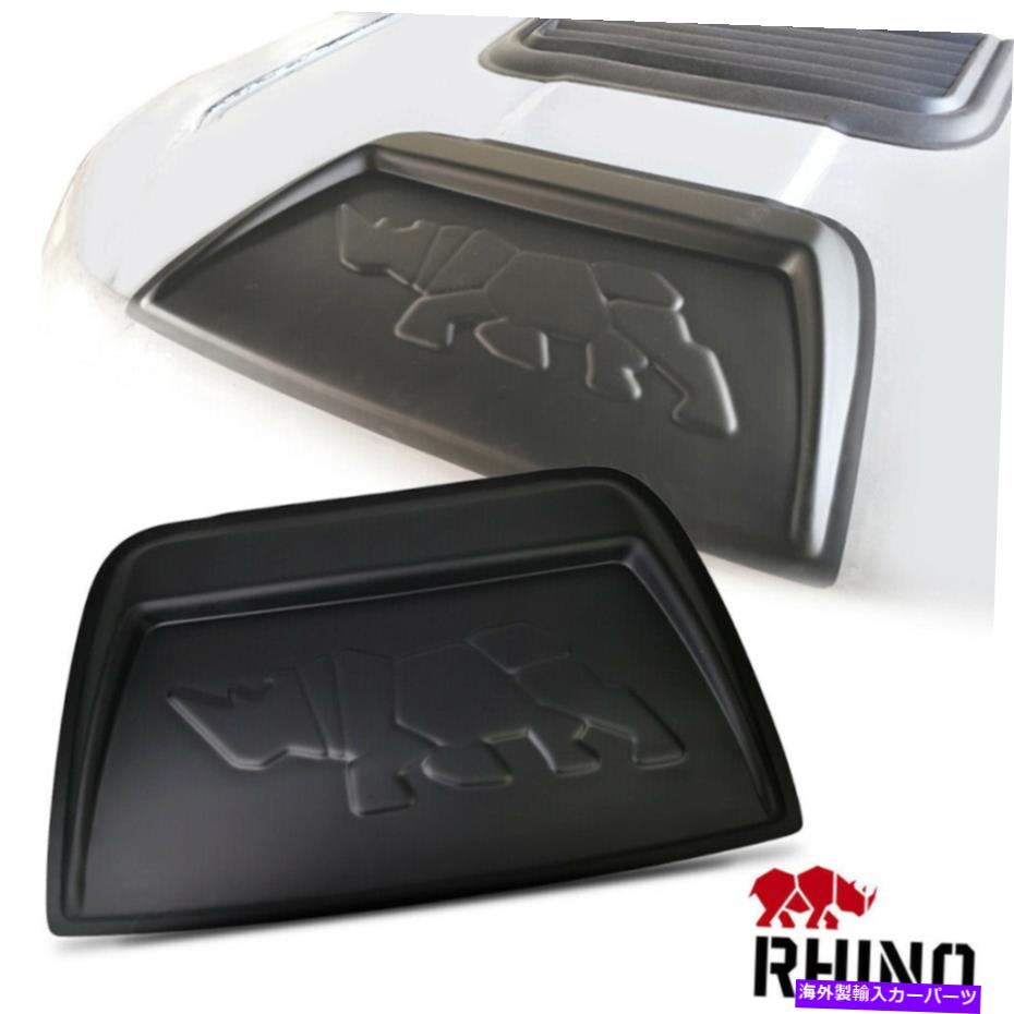 フードベントトリム フロントボンネットフードスクープカバーブラックフィットフォードレンジャーT6 MK2 PX2 PX3 MK3 2011-2021 FRONT BONNET HOOD SCOOP COVER BLACK FIT FORD RANGER T6 MK2 PX2 PX3 MK3 2011-2021【並行輸入品】